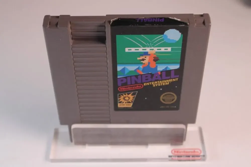Pinball (Nintendo Entertainment System, 1985) Authentic, game cart only, tested